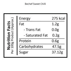 Be Cheff Spreads Sauce & Ketchup Bechef Sweet Chilli Sauce (300 Gms)