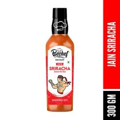 Be Cheff Spreads Sauce & Ketchup Bechef Jain Sriracha Sauce (300 Gms)