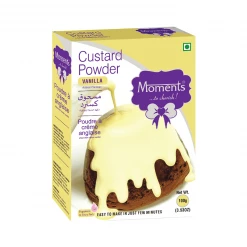 MOMENTS INDUSTRIES Moments Custard Powder - Vanilla 100 Gm 5 MOMENTS INDUSTRIES Moments Custard Powder - Vanilla 100 Gm