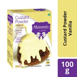 MOMENTS INDUSTRIES Moments Custard Powder - Vanilla 100 Gm