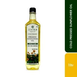 Jivika Naturals Jivika's Cold Pressed Organic Sunflower Oil
