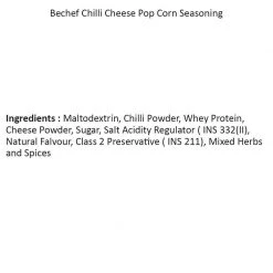 Be Cheff Bechef Chilli Cheese Popcorn Seasoning (90 Gms)