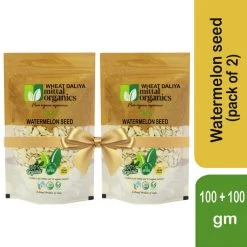 MITTAL ORGANICS PRIVATE LIMITED Mittal Organics Watermelon Seed (Pack Of 2) - 100 G Snacks & Beverages