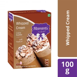 MOMENTS INDUSTRIES Moments Whipped Cream 100 Gm
