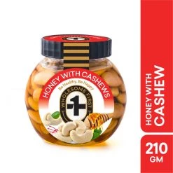 Wholesome First Honey With Cashews - 210g