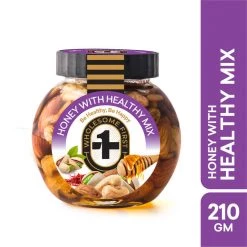 Snacks & Beverages Wholesome First Honey With Healthy Mix - 210g
