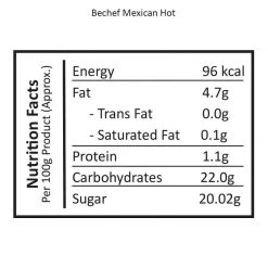 Be Cheff Bechef Mexican Hot Sauce (300 Gms)