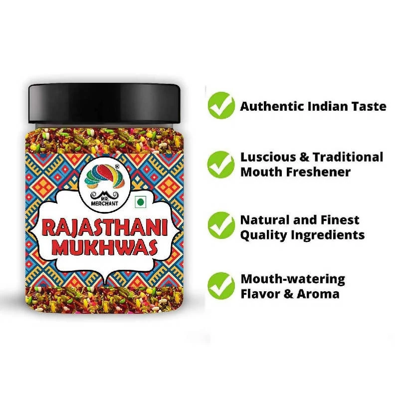 Mr Merchant Mr. Merchant Rajasthani Mukhwas, (300gm Jar Pack) 5 Mr Merchant Mr. Merchant Rajasthani Mukhwas, (300gm Jar Pack)