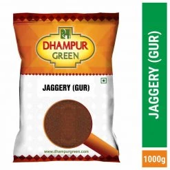 Dhampur Green Jaggery - Vacuum-Packed Gur 3kg (Pack Of 3x1)