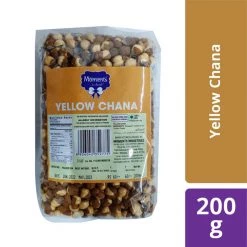 MOMENTS INDUSTRIES Moments Yellow Chana 200 Gm