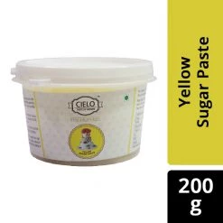 Unifoods Grocery Cielo Yellow Sugar Paste (200 G)