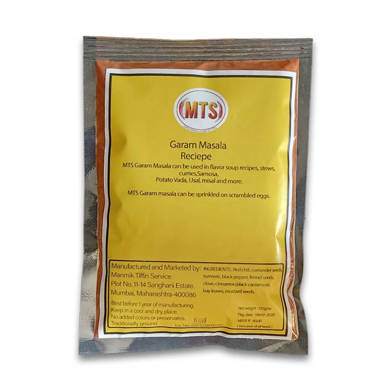 MTS Masale Masala & Spices MTS HOMEMADE GARAM MASALA (100 G) 4 MTS Masale Masala & Spices MTS HOMEMADE GARAM MASALA (100 G)