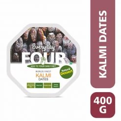 Bagul Foods Grocery Everyday Four Premium Kalmi ( Safawi ) Dates ( Khajoor ) 400g