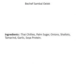 Be Cheff Bechef Sambal Oelek (200 Gms) Pickles & Chutney