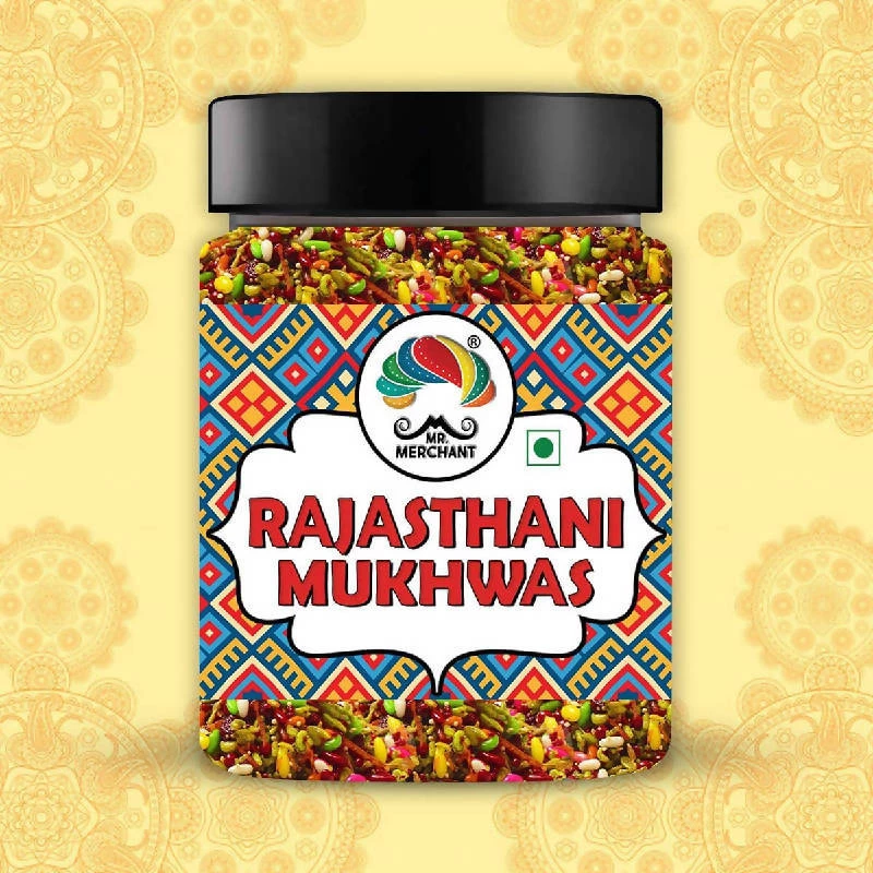 Mr Merchant Mr. Merchant Rajasthani Mukhwas, (300gm Jar Pack) 6 Mr Merchant Mr. Merchant Rajasthani Mukhwas, (300gm Jar Pack)
