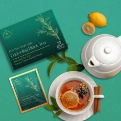 Hindraj Tea Hindraj Herbal Darjeeling Black Tea - (1 Box Of 15 Sachets) Grocery