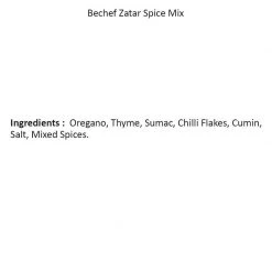 Be Cheff Bechef Zatar Spice Mix (85 Gms)