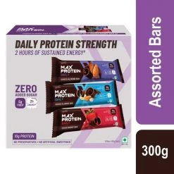 Max Protien MaxProtein Daily Assorted Energy Bars [Pack Of 6] (300 G)