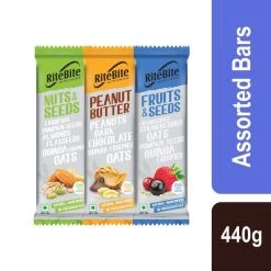 Max Protien Assorted Nutrition Sugarless Bar (Pack Of 12)(440 G)