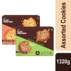 Max Protien Max Protein 7 Grain Breakfast Cookies (Nuts & Seeds, Oats & Raisins) (1320 G) Snacks & Beverages