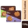 Max Protien Snacks & Beverages Max Protein 7 Grain Breakfast Cookies (Choco Chips & Nuts & Seeds) (1320 G)