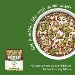 Bagul Foods Everyday Four Raw Mix Seeds | Combo Pack |150g Each