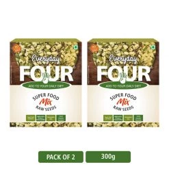 Bagul Foods Everyday Four Raw Mix Seeds | Combo Pack |150g Each