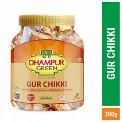 Dhampur Green Dhamapur Green Gur Chikki (Brittles Minis) 600g ( Pack Of 2x300g)