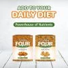 Bagul Foods Everyday Four Californian Almonds + Walnuts (Akhrot) | Combo Pack |200g Each