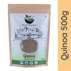 Organic Diet Organic Quinoa, 500 Gram Snacks & Beverages