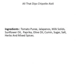 Be Cheff All That Dips Chipotle Aioli (150 Gms) Spreads Sauce & Ketchup