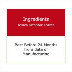 Camelia Twigs Snacks & Beverages Camellia Twigs Orthodox Assam Black Tea Pouch (100 G)