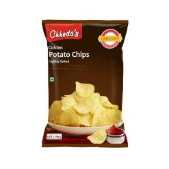 Chheda Golden Potato Chips (170g) Snacks & Beverages