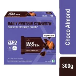 Max Protien Max Protein Ultimate Choco Almond Bar [Pack Of 3] - (300 G)