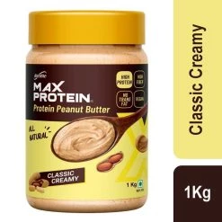 Max Protien Snacks & Beverages Max Protein Peanut Spread - Classic Creamy [1 Kg]