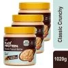 Max Protien Snacks & Beverages Max Protein Peanut Spread Pack Of 3 - Classic Crunchy (1020 G)