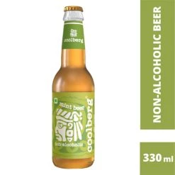 Coolberg Mint Non-Alcoholic Beer (330 Ml Glass Bottle) Snacks & Beverages