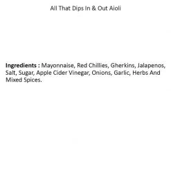 Be Cheff All That Dips In And Out Aioli (150 Gms)