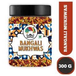 Mr Merchant Mr. Merchant Bangali Mukhwas, (300gm Jar Pack) Snacks & Beverages