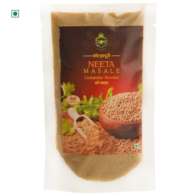 Kolhapuri Neeta Masale Dhane Powder(Coriander Powder) (100 G) Grocery 4 Kolhapuri Neeta Masale Dhane Powder(Coriander Powder) (100 G) Grocery