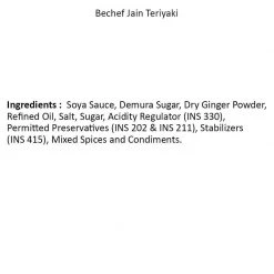Be Cheff Ready To Eat Bechef Jain Teriyaki Sauce (300 Gms)