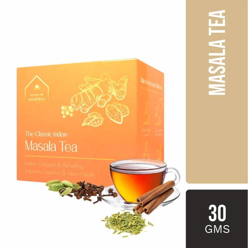 Hindraj Tea Grocery Hindraj Herbal Masala Tea Bags - (1 Box Of 15 Sachets) 3 Hindraj Tea Grocery Hindraj Herbal Masala Tea Bags - (1 Box Of 15 Sachets)