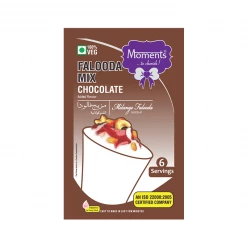 MOMENTS INDUSTRIES Moments Falooda Mix - Chocolate 200 Gm