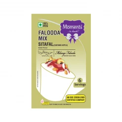 MOMENTS INDUSTRIES Snacks & Beverages Moments Falooda Mix - Sitafal 200 Gm