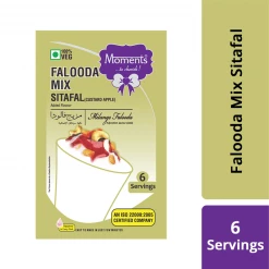 MOMENTS INDUSTRIES Snacks & Beverages Moments Falooda Mix - Sitafal 200 Gm