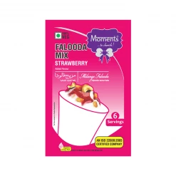 MOMENTS INDUSTRIES Moments Falooda Mix - Strawberry 200 Gm