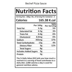 Be Cheff Ready To Eat Bechef Pizza Sauce (400 Gms)