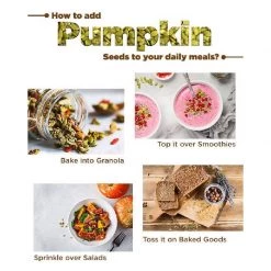 Mr Merchant Healthy Snacks Mr. Merchant Roasted Pumpkin Seeds, 250g 11 Mr Merchant Healthy Snacks Mr. Merchant Roasted Pumpkin Seeds, 250g