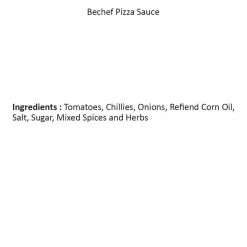 Be Cheff Ready To Eat Bechef Pizza Sauce (400 Gms)