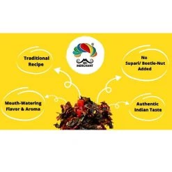 Mr Merchant Snacks & Beverages Mr. Merchant Banarasi Meetha Paan Mukhwas, (300g Jar Pack)